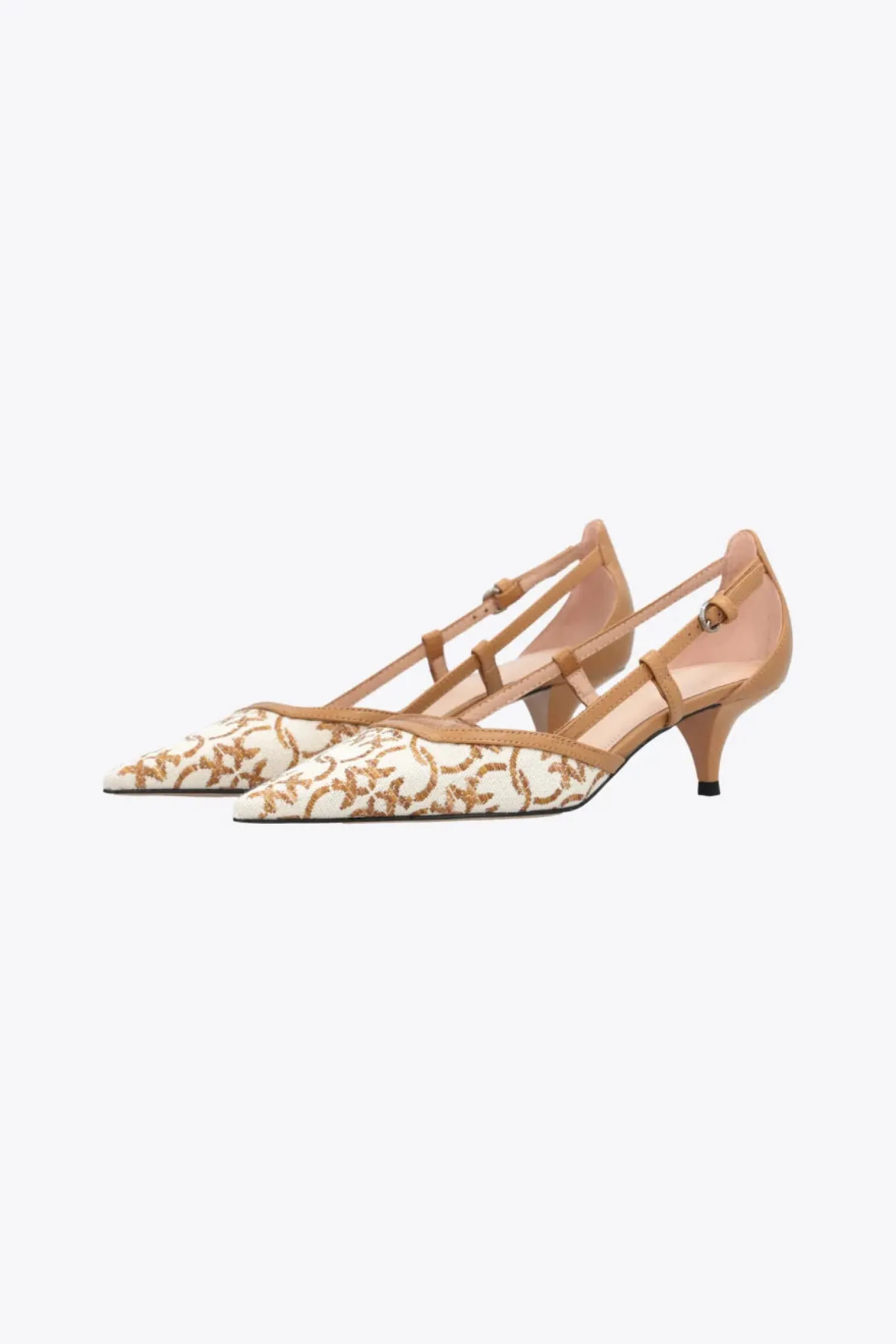 Clearance Decollete in Tessuto Jacquard / Donna Scarpe Con Tacco