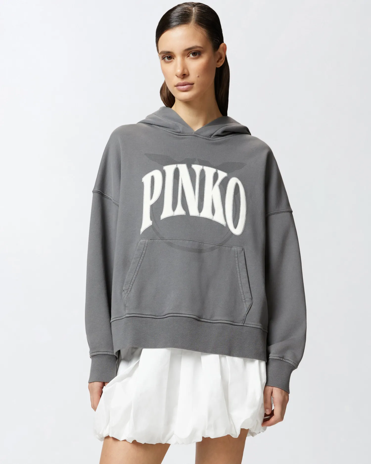 Online Felpa con Cappuccio e Logo / Donna Felpe