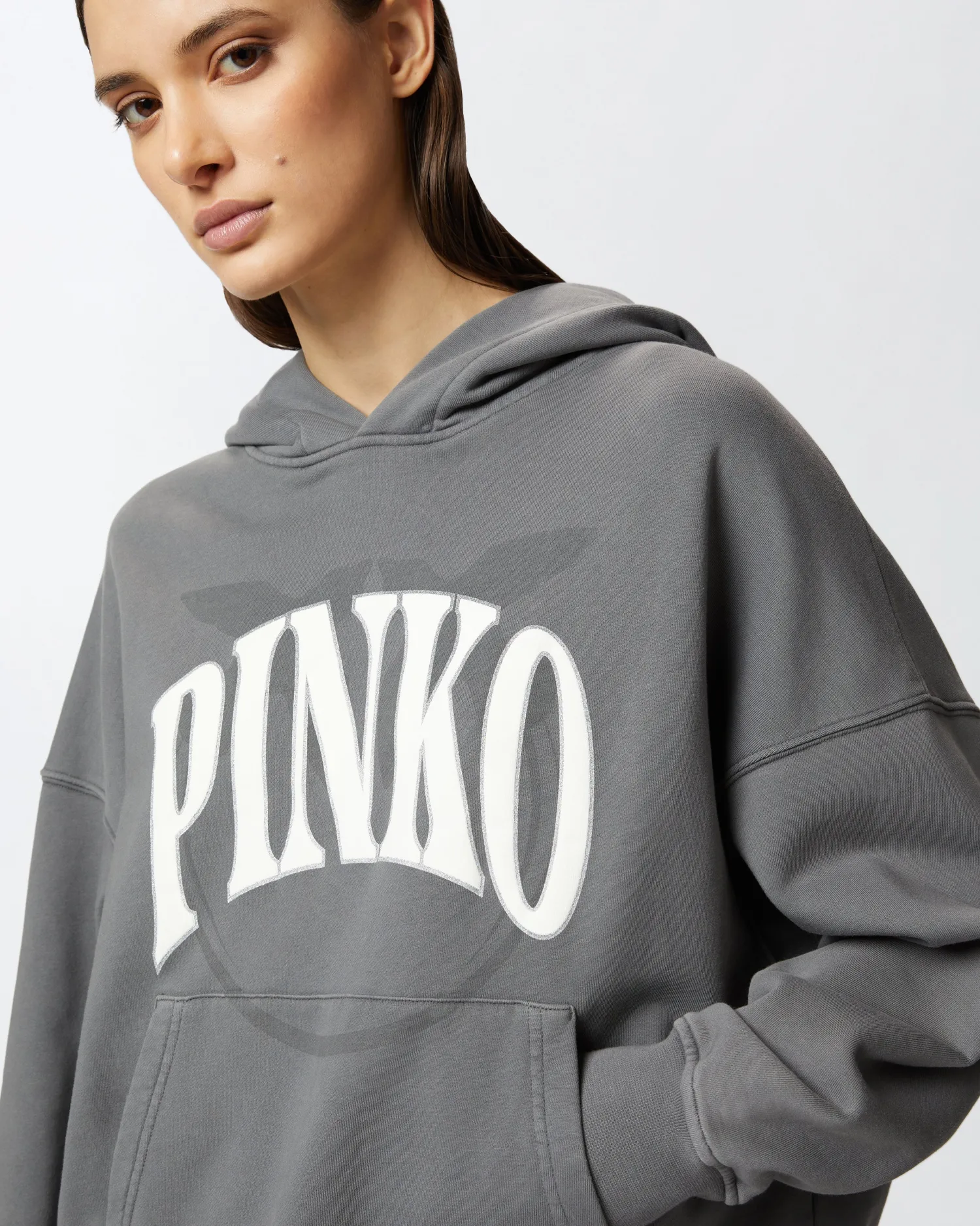 Online Felpa con Cappuccio e Logo / Donna Felpe
