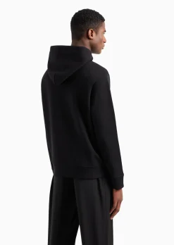Discount Felpa con Cappuccio e Micro Patch Logo / Uomo Felpe