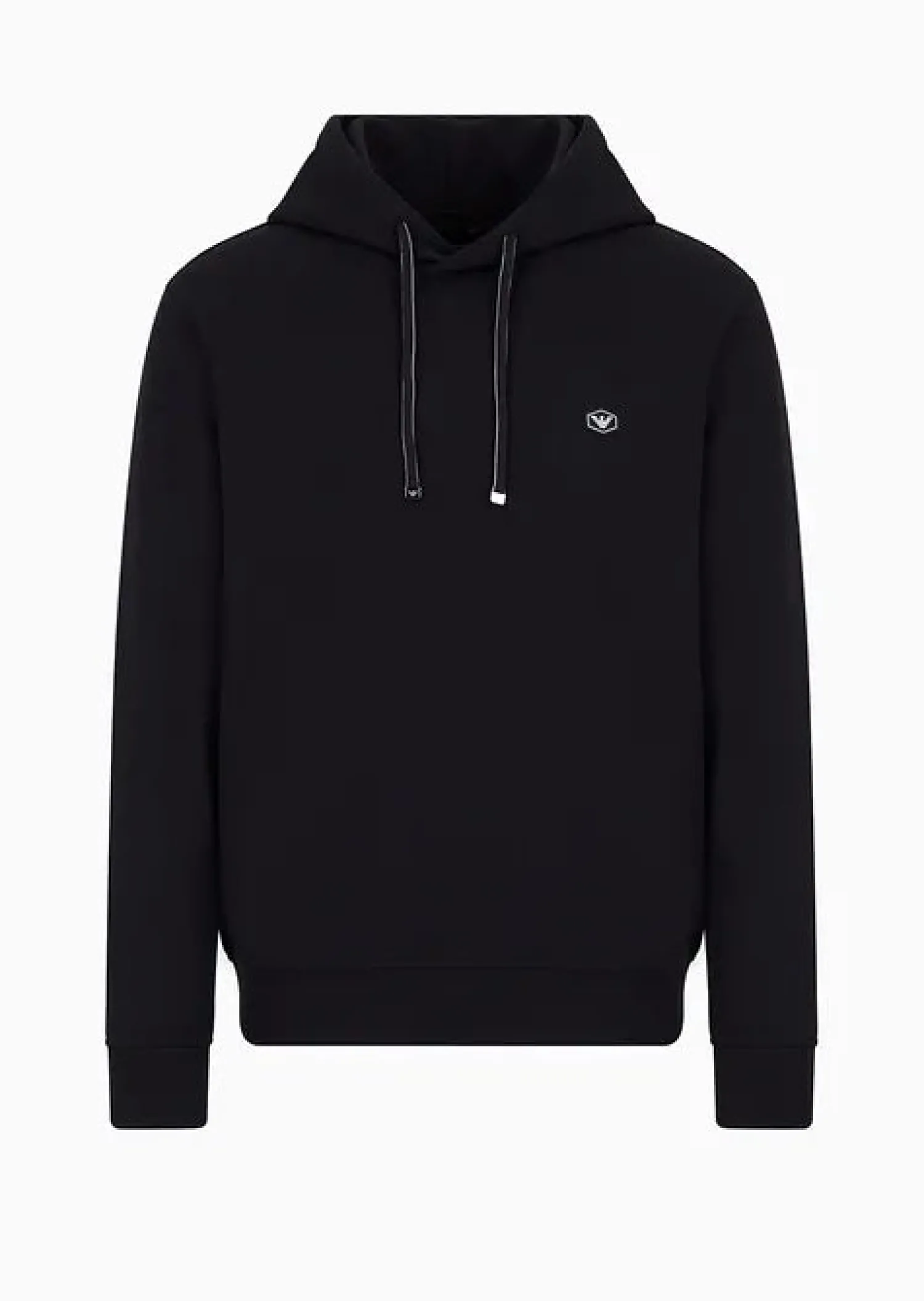 New Felpa con Cappuccio e Patch Logo / Uomo Felpe