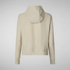 Clearance Felpa con Cappuccio e Zip / Donna Maglieria