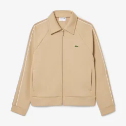 Discount Felpa con Zip e Righe in Mesh / Uomo Felpe