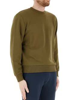 Online Felpa Girocollo con Logo / Uomo Felpe
