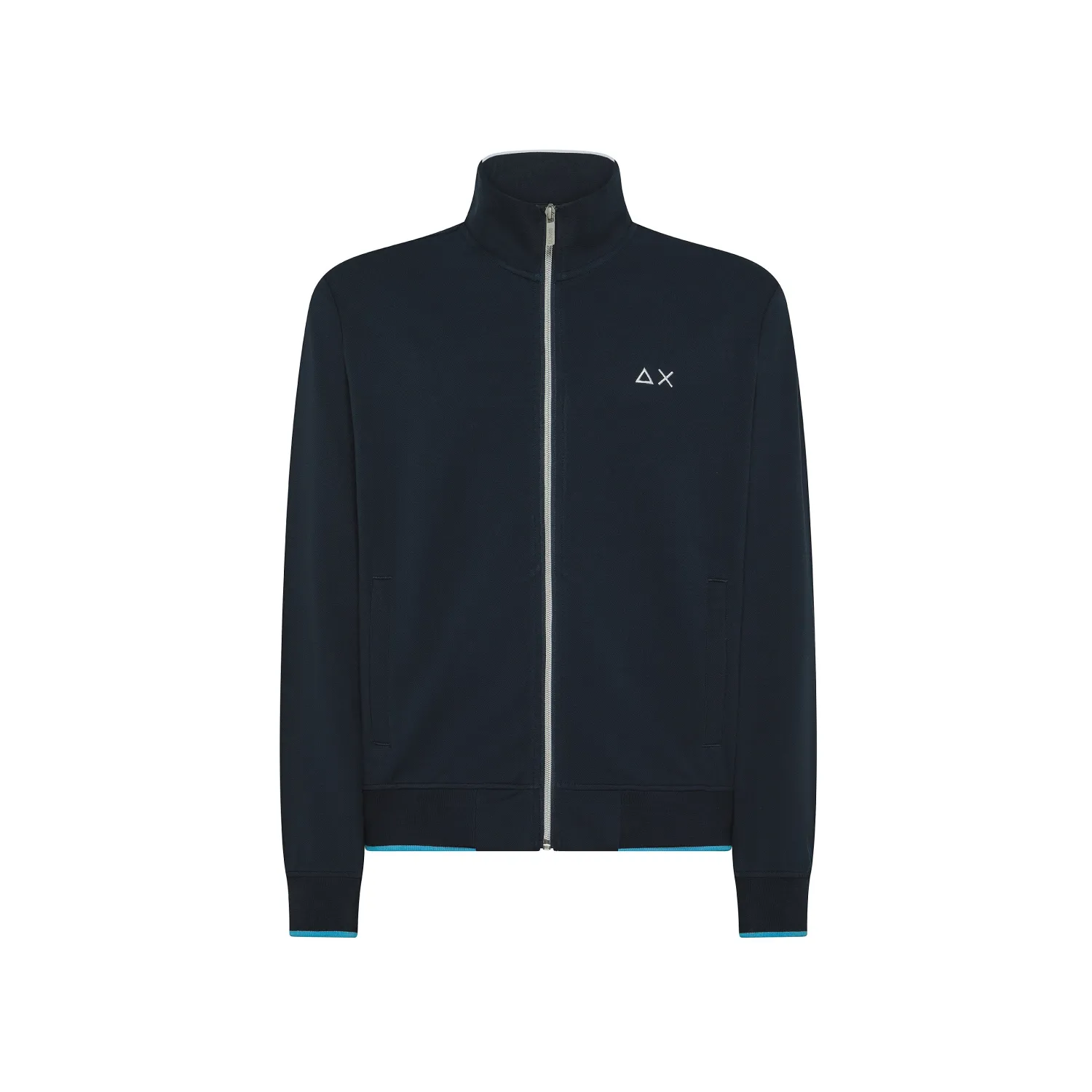 Online Felpa in Piquet di Cotone con Logo / Uomo Felpe