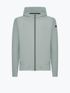 Hot Felpa in Surflex con Cappuccio e Zip / Uomo Felpe