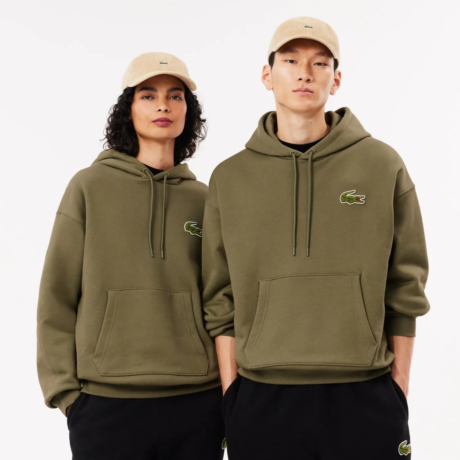 New Felpa Unisex con Cappuccio Loose Fit / Donna Felpe|Felpe