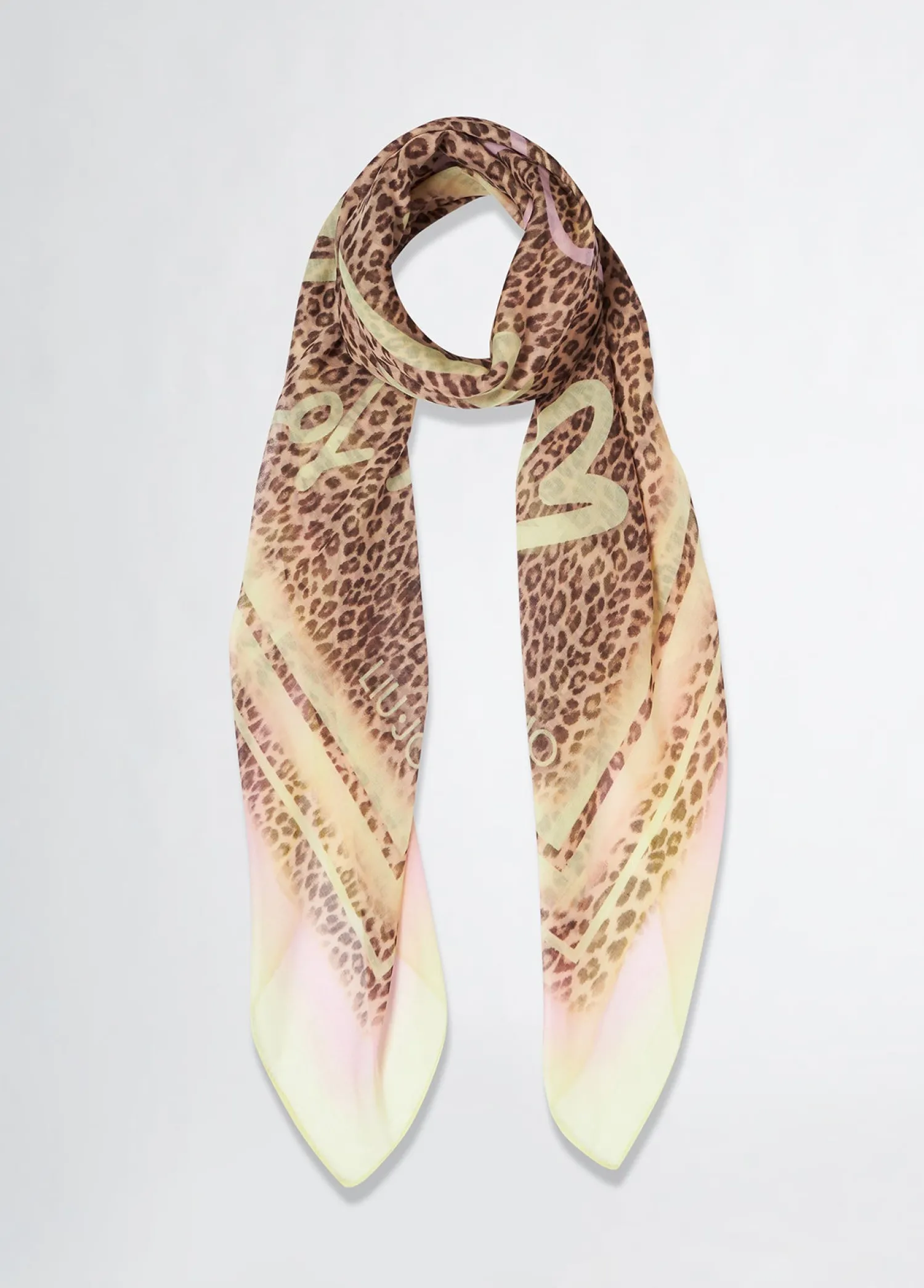 Foulard con Stampa Animalier / Donna Sciarpe