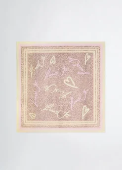 Foulard con Stampa Animalier / Donna Sciarpe