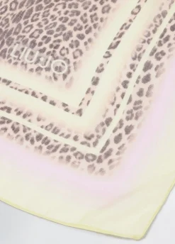 Foulard con Stampa Animalier / Donna Sciarpe
