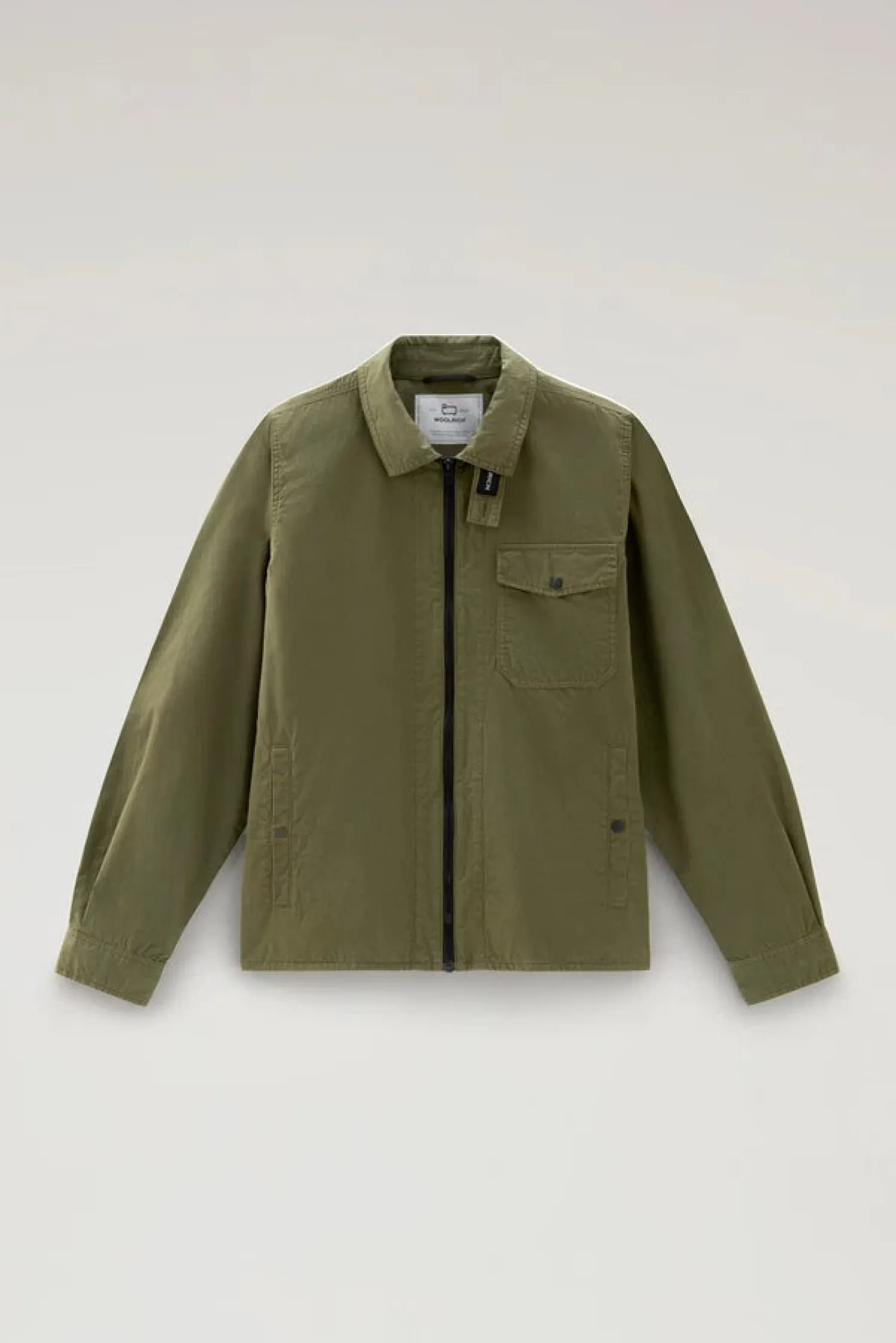 Outlet Giacca a Camicia in Puro Cotone / Uomo Camicie