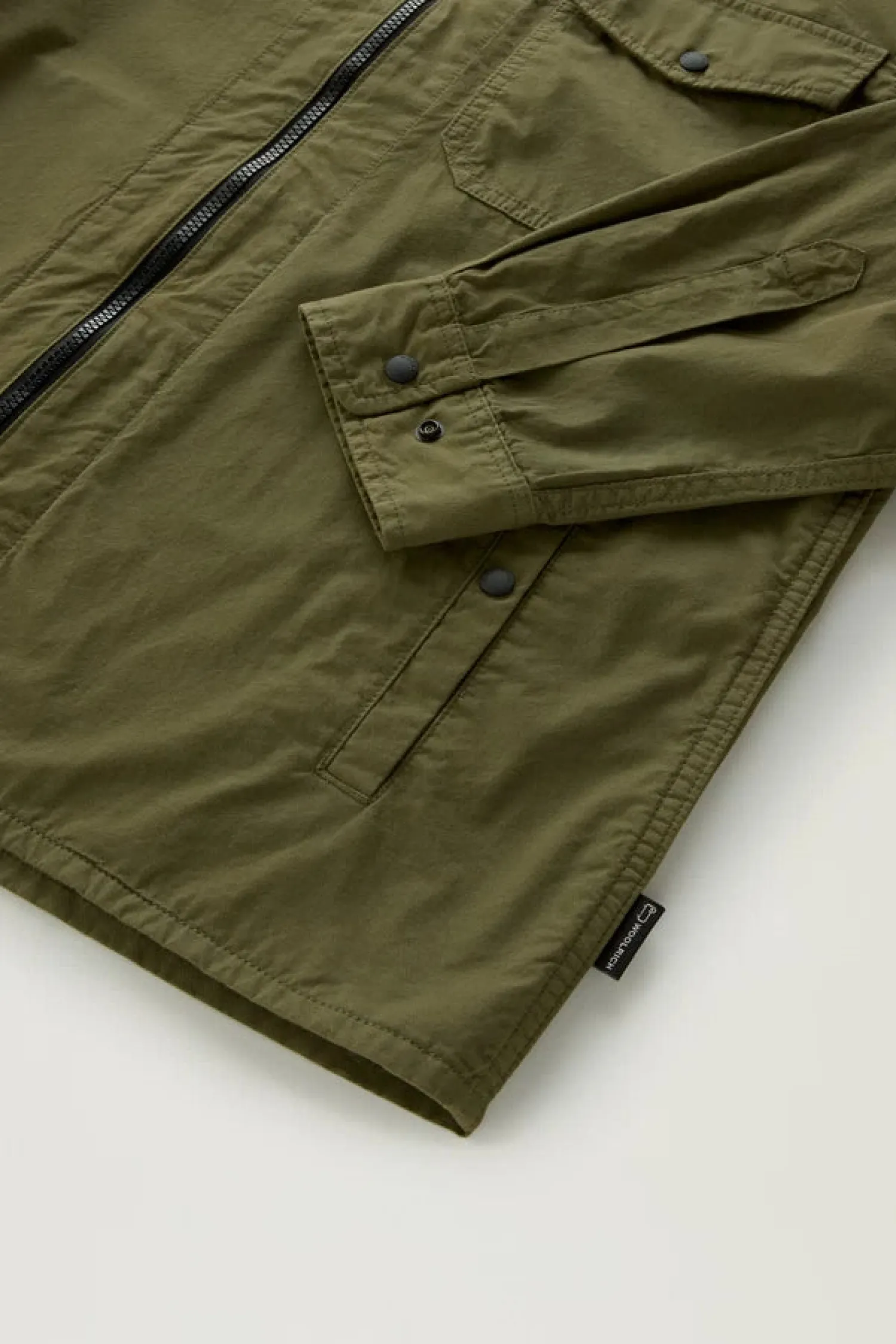 Outlet Giacca a Camicia in Puro Cotone / Uomo Camicie