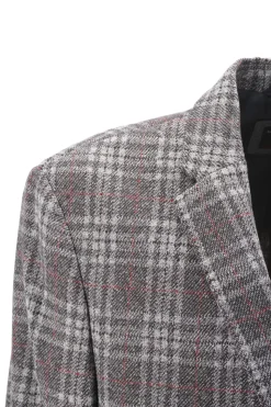 Outlet Giacca a Fantasia / Grigio Uomo Giacche