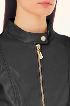 Online Giacca Biker in Pelle / Donna Giubbini