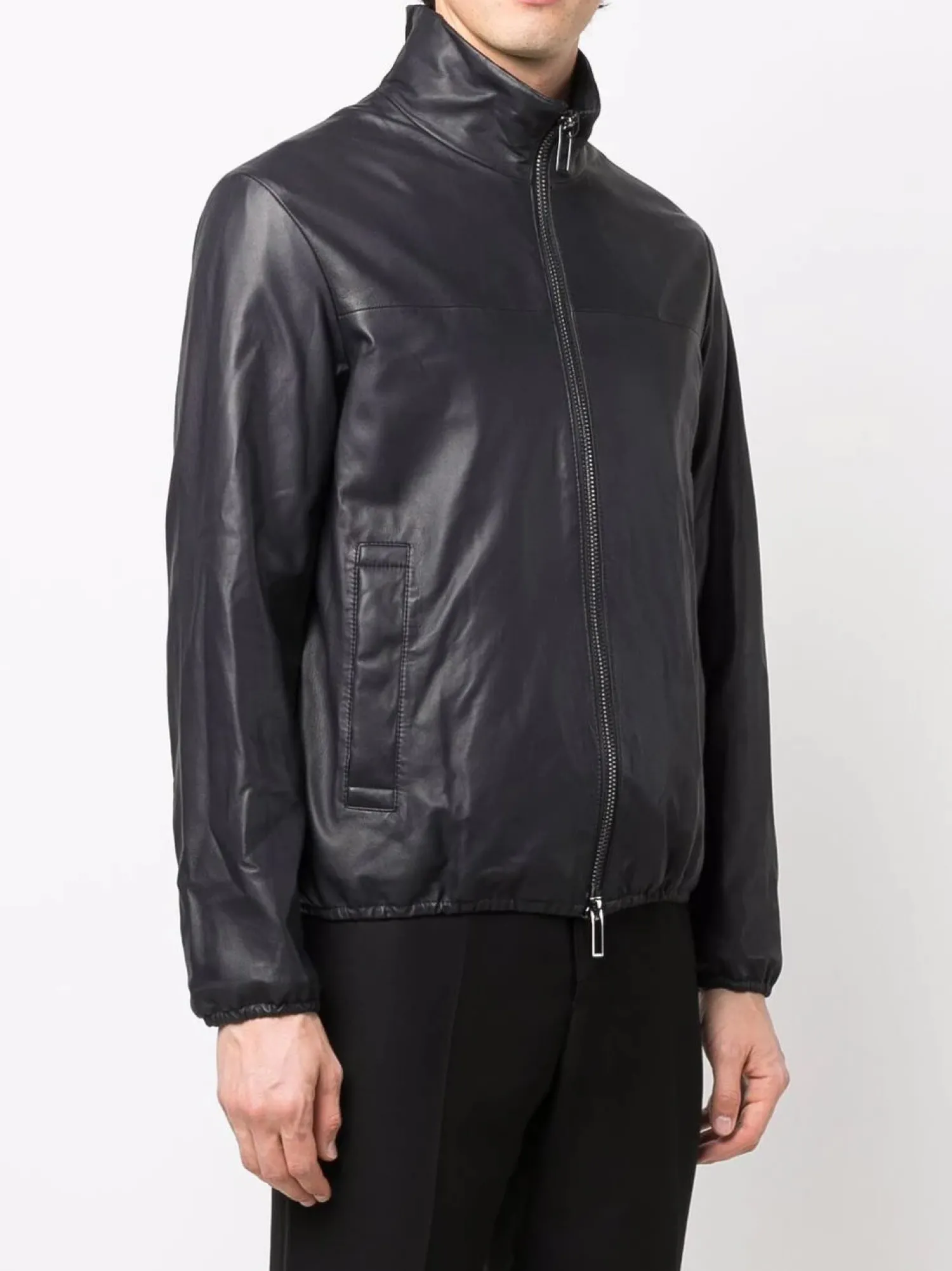 Hot Giacca Biker in Pelle / Uomo Giubbotti