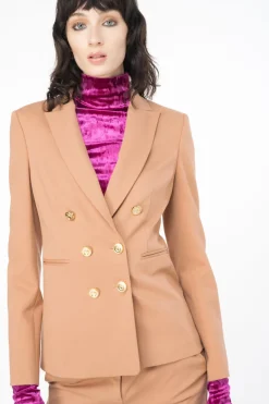 Outlet Giacca con Bottoni in Metallo / Donna Giacche