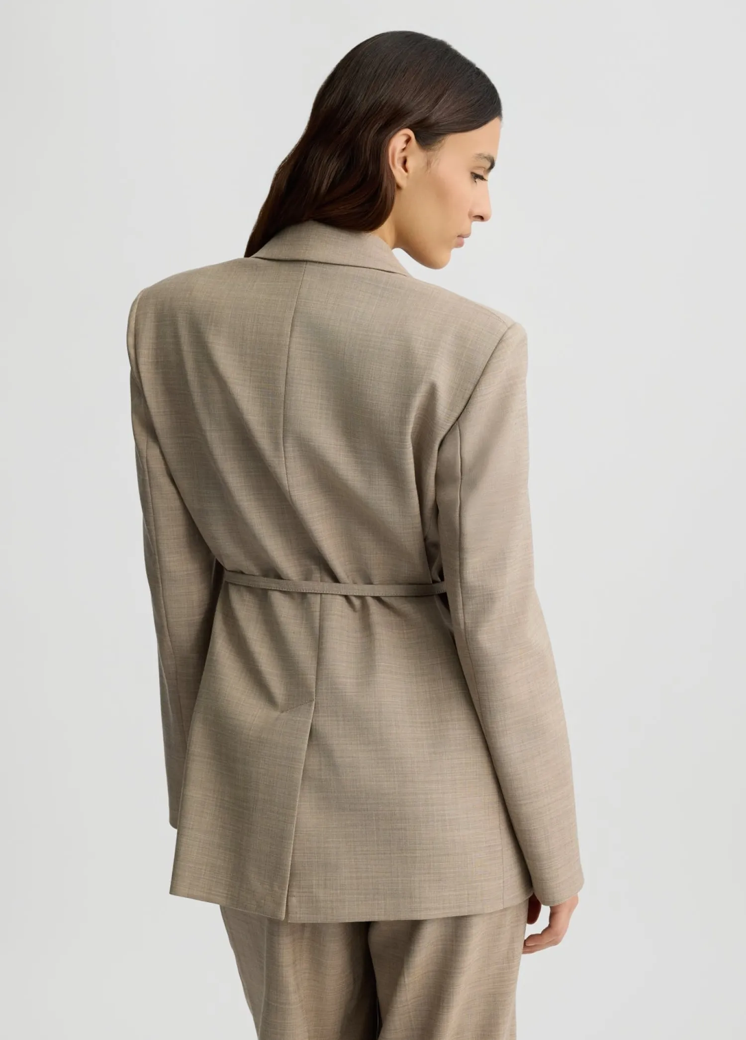 New Giacca con Cintura / Donna Giacche
