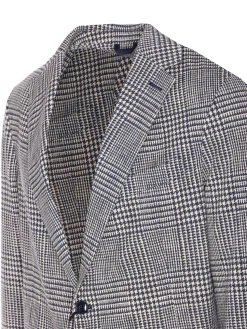 Outlet Giacca con Fantasia Galles / Uomo Giacche