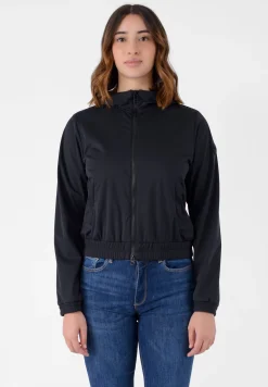 Discount Giacca con Zip ed Elastico in Vita / Donna Giubbini