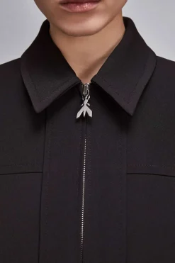 New Giacca Cropped con Zip / Donna Giubbini