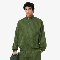 Hot Giacca della Tuta con Monogramma / Uomo Giubbotti