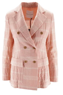 Outlet Giacca in Cotone con Fantasia / Donna Giacche