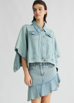 Clearance Giacca in Denim / Donna Giubbini|Denim