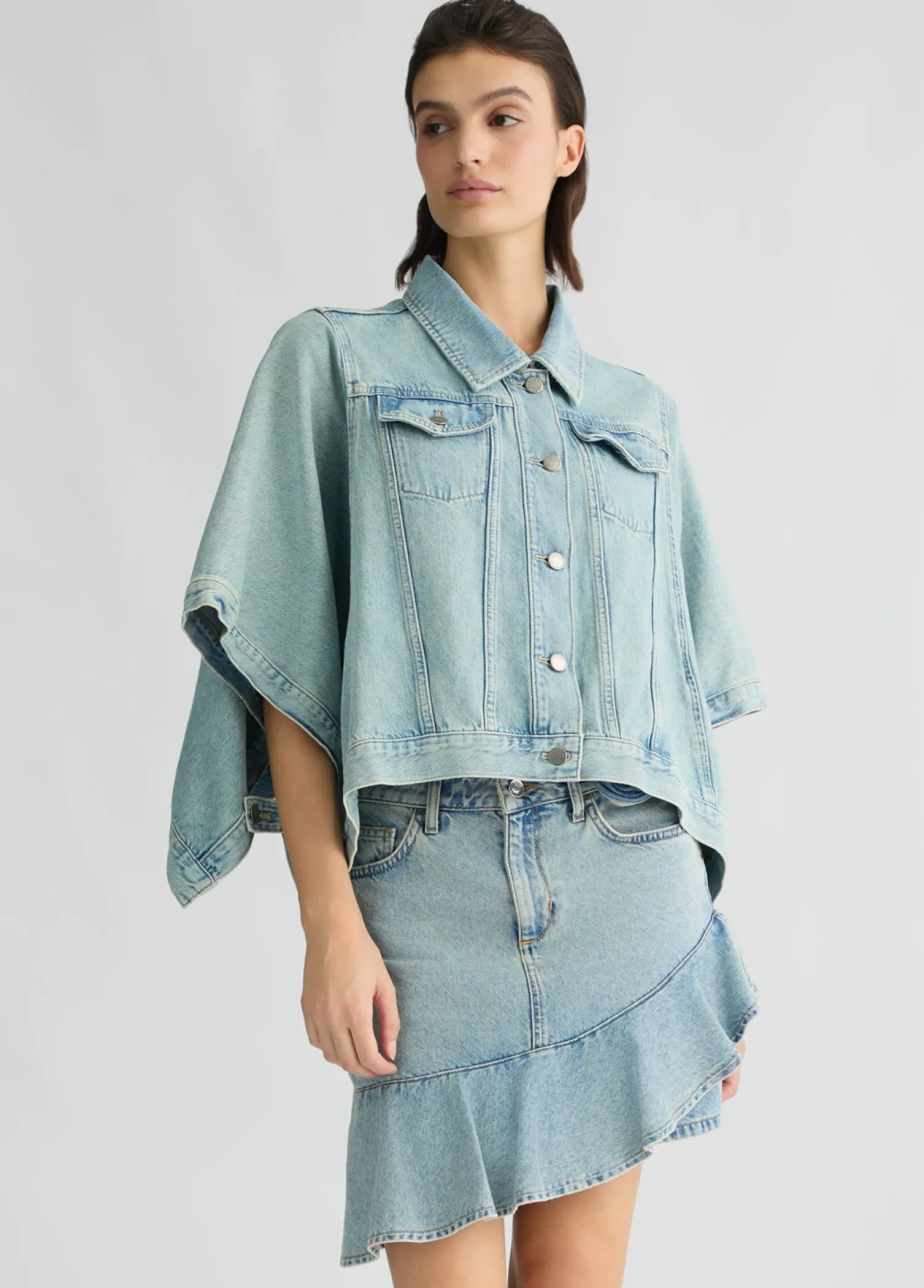 Clearance Giacca in Denim / Donna Giubbini|Denim
