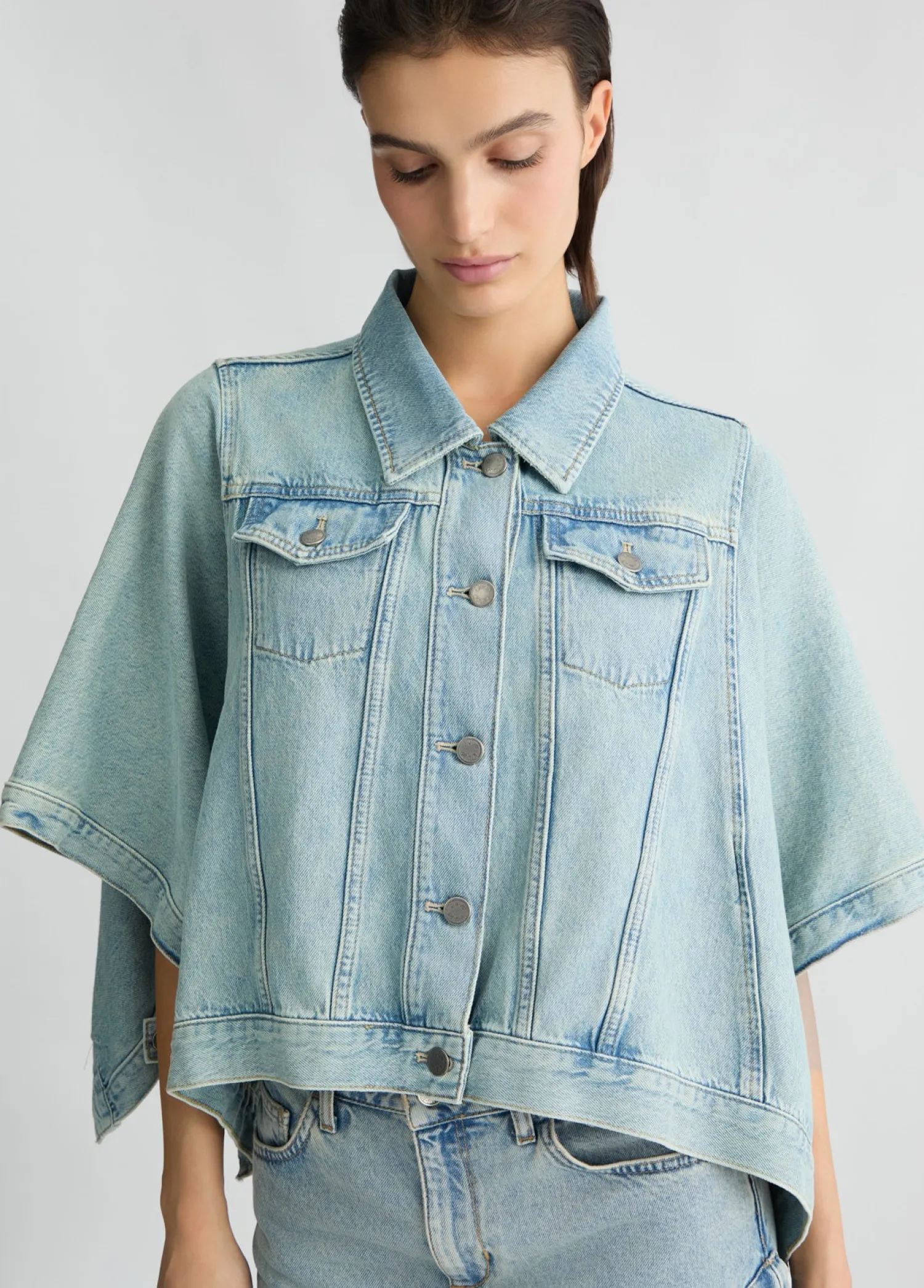 Clearance Giacca in Denim / Donna Giubbini|Denim