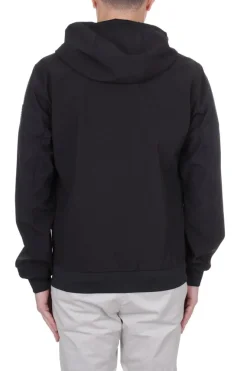 Giacca in Felpa in Softshell con Cappuccio / Uomo Giubbotti