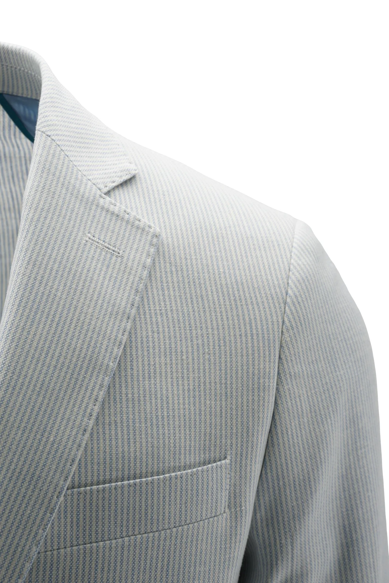 Discount Giacca in Misto Lino con Fantasia / Uomo Giacche