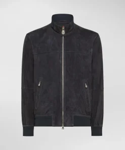 Hot Giacca in Pelle Scamosciata Sands Suede / Uomo Giubbotti