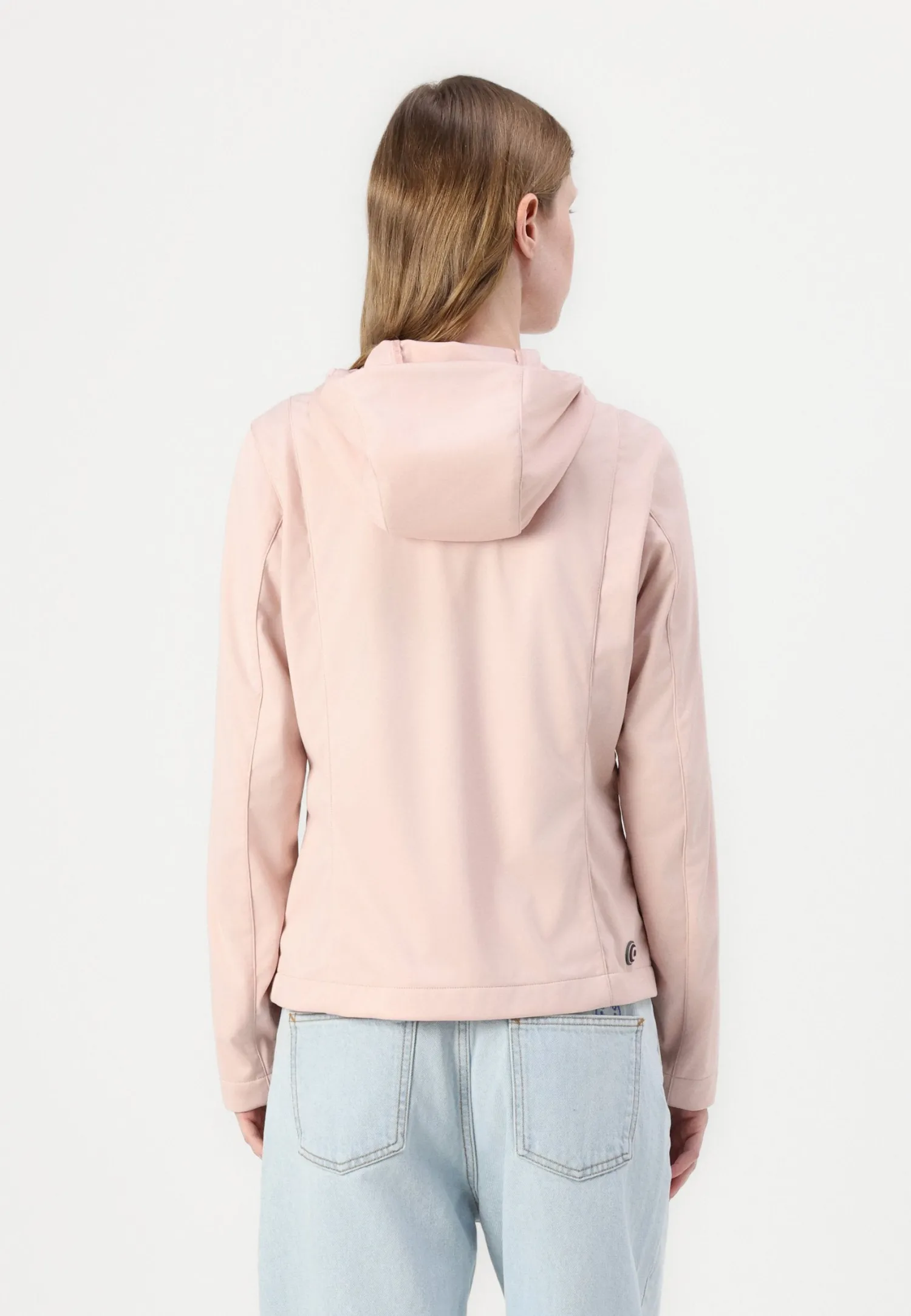 New Giacca in Softshell con Cappuccio / Donna Giubbini