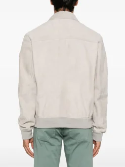 Best Giacca in Suede Destiny Suede 01 / Beige Uomo Giubbotti