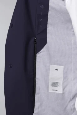 New Giacca in Tessuto Bistretch / Blu Uomo Giubbotti
