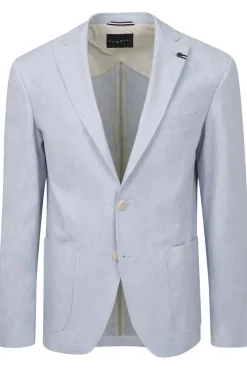 Sale Giacca Monopetto in Misto Lino / Uomo Giacche
