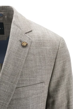 Online Giacca Regular Fit in Cotone / Beige Uomo Giacche
