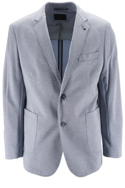 Outlet Giacca Regular Fit in Jersey di Cotone / Uomo Giacche