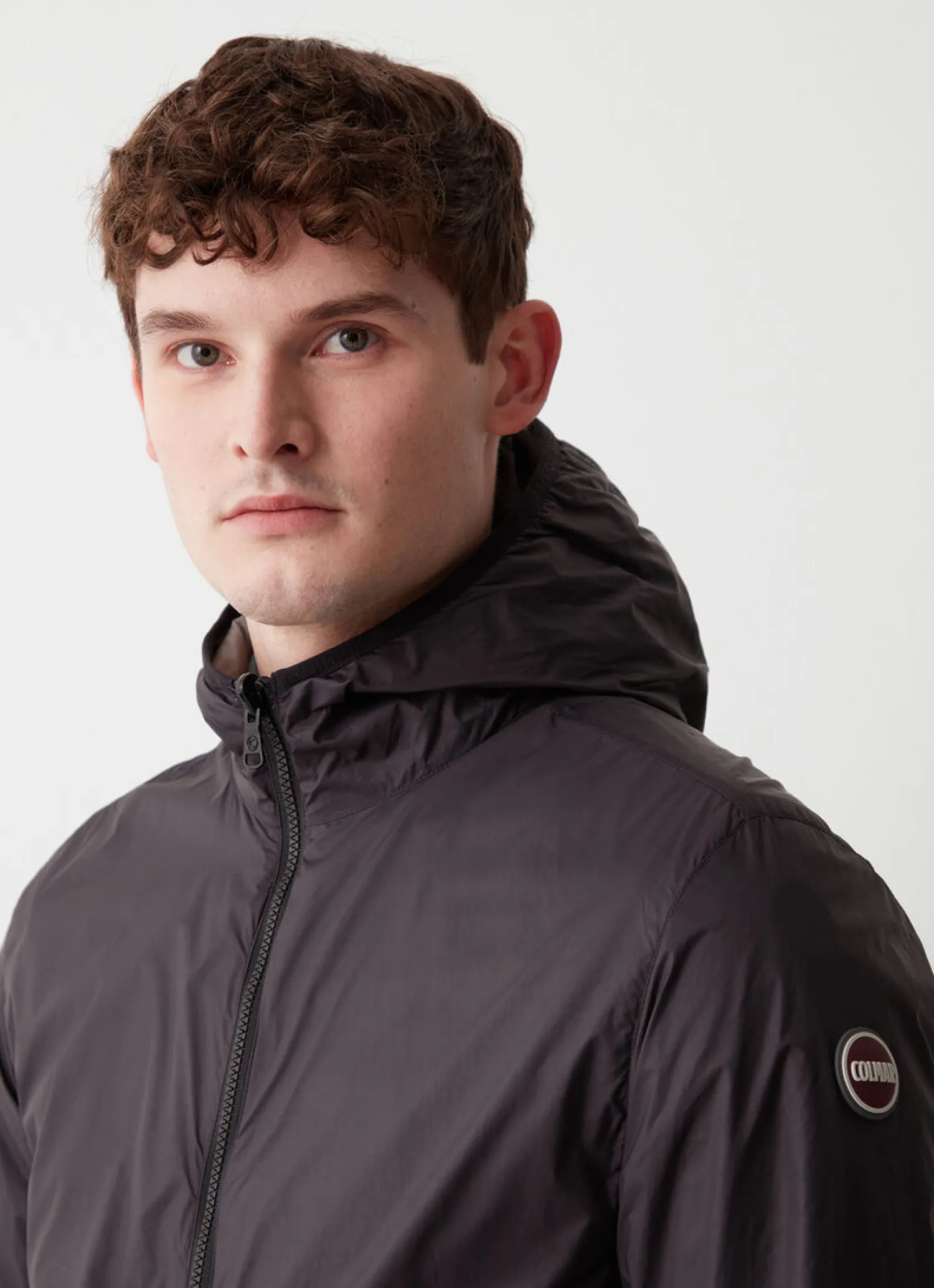 Sale Giacca Reversibile in Tessuto Opaco / Uomo Giubbotti
