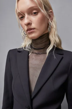 Online Giacca Slim a Due Bottoni / Donna Giacche