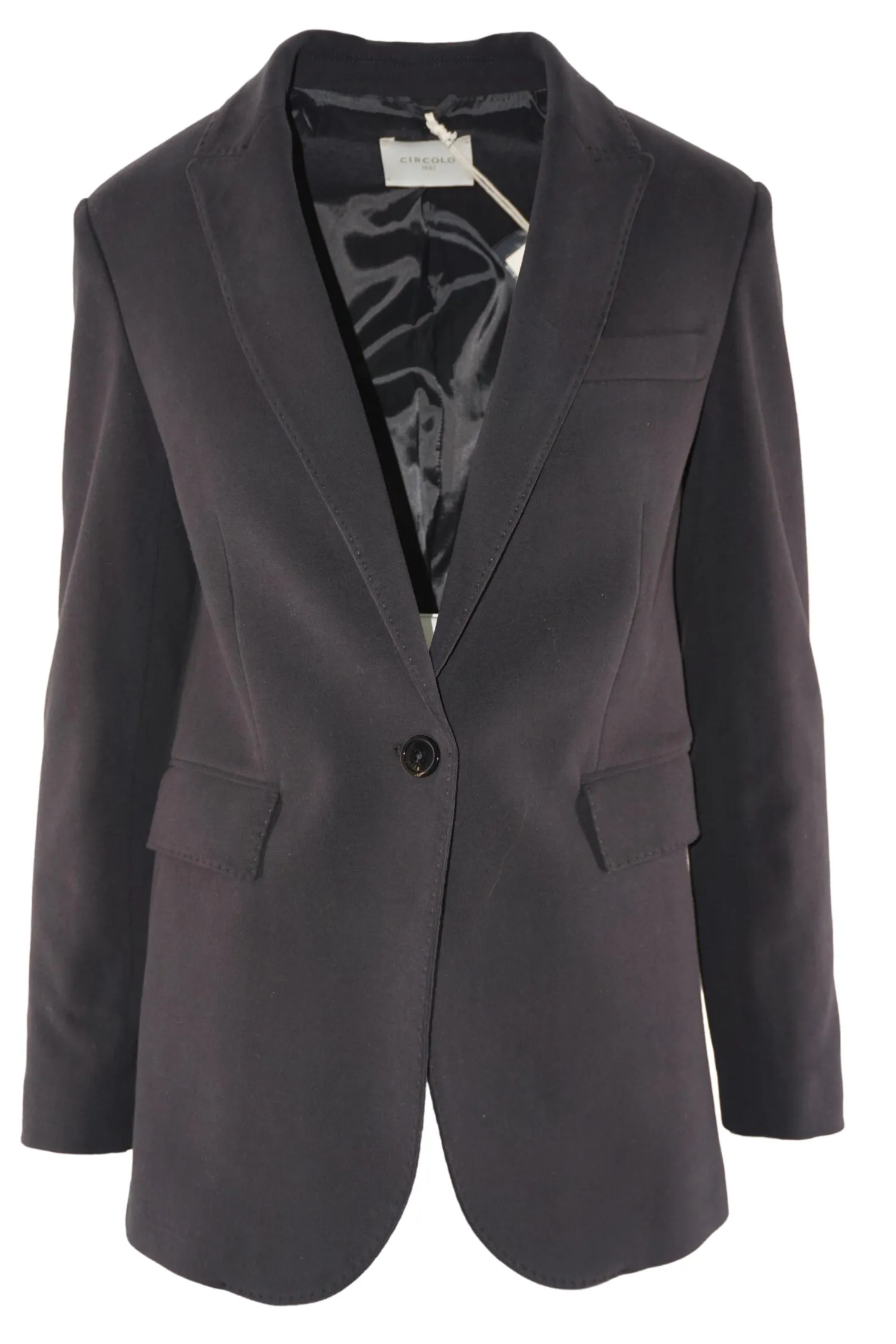 New Giacca Slim Fit in Jersey Elasticizzato / Donna Giacche