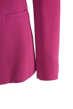 Outlet Giacca Slim Fit Monopetto / Fucsia Donna Giacche