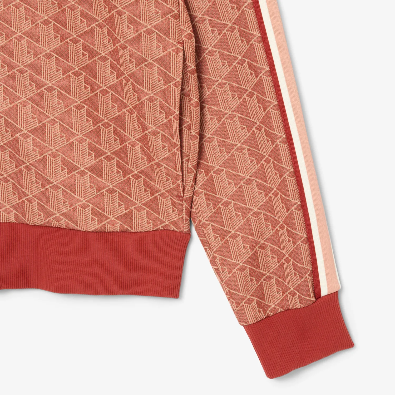Hot Giacca Tuta in Jacquard con Zip / Uomo Felpe