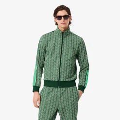 Outlet Giacca Tuta in Jacquard con Zip / Uomo Felpe