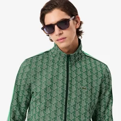 Outlet Giacca Tuta in Jacquard con Zip / Uomo Felpe