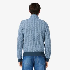 Outlet Giacca Tuta in Jacquard con Zip / Uomo Felpe