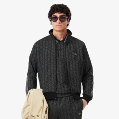 Discount Giacca Tuta in Jacquard con Zip / Uomo Felpe