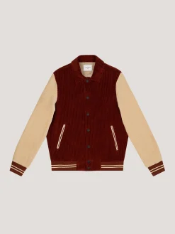 Clearance Giacca Varsity in Velluto / Uomo Giubbotti