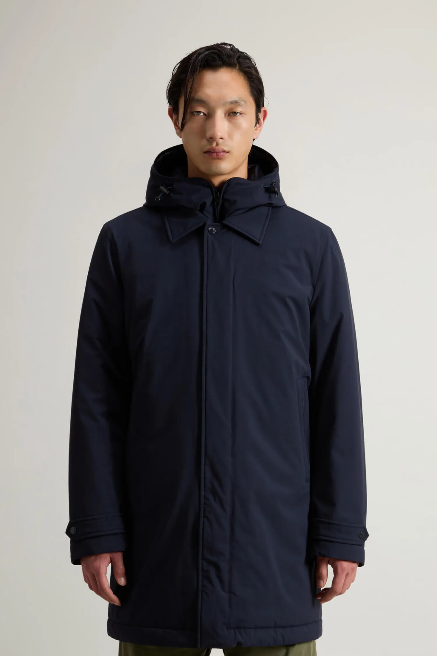 Online Giaccone 2 in 1 in Nylon Elasticizzato / Uomo Giubbotti