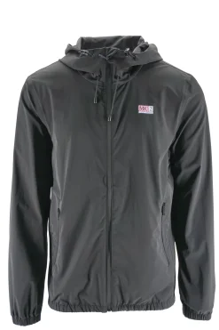 Clearance Giubbino con Logo e Cappuccio / Uomo Giubbotti